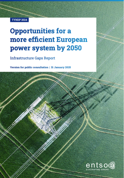 Cover of Opportunities for a more efficient European power system by 2050